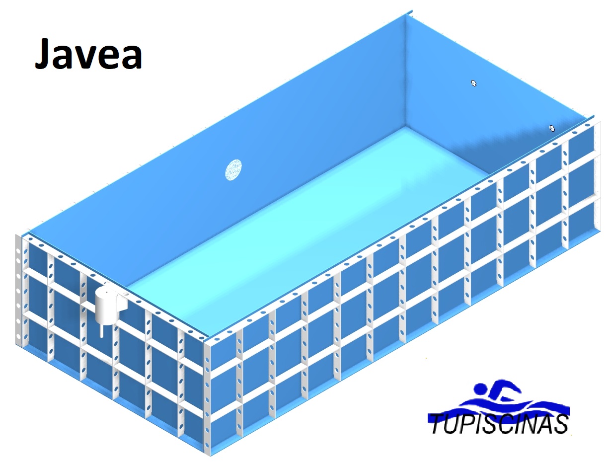 TuPiscinas  Nr.1 / Piscinas de Polipropileno modelo Javea